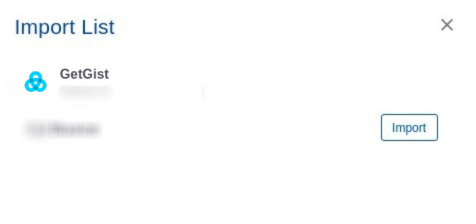 Gist integration step