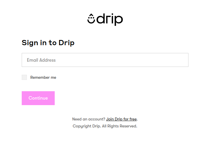 Drip integration step