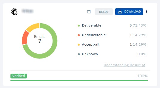 Mailchimp integration step