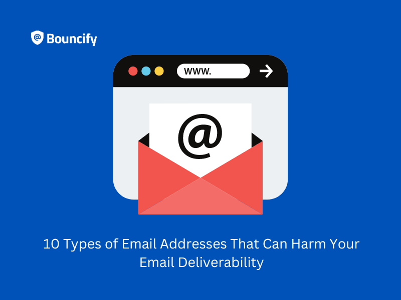 10 Types of Email Addresses That Can Harm Your Email Deliverability