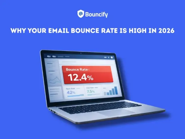 Why Your Email Bounce Rate Is High in 2026